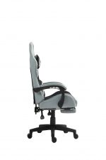 Ігрове крісло PLAYER 5.0 CRF50 біле з підніжкою - Зображення 5