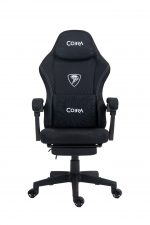 Ігрове крісло PLAYER 5.0 CRF53BK чорне з підніжкою - Зображення 4