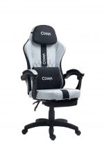 Ігрове крісло PLAYER 5.0 CRF55GR GREY з підніжкою