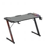 Геймерський стіл RGB ATOS Carbon 120 x 60 - Стиль та функціональність для вашого ігрового простору