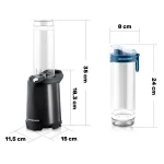 Блендер для смузі 350W BD-752 Berdsen Чорний - Зображення 5