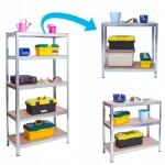 Металевий стелаж Humberg 180x 90x40 см на 5 полиць - Зображення 3