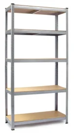 Металевий стелаж Humberg 180x 90x40 см на 5 полиць - Зображення 2