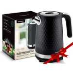 Електрочайник 1.7л Berdsen BD-705 чорно-срібний - Зображення 6