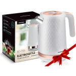 Електрочайник Berdsen BD-705 1.7 л білий та мідний - Зображення 7