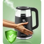 Електрочайник 1.7л Berdsen BD-707 чорний - Зображення 10