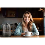 Електрочайник 1.7 л Berdsen BD-711 з боросилікатного скла - Зображення 9