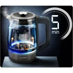 Електрочайник 1.7 л Berdsen BD-711 з боросилікатного скла - Зображення 12