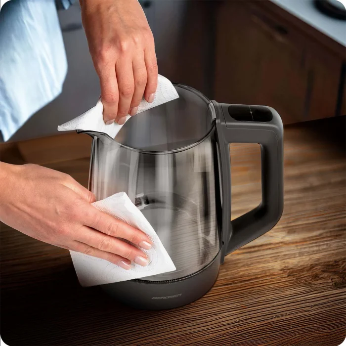 Електрочайник 1.7 л Berdsen BD-711 з боросилікатного скла - Зображення 13