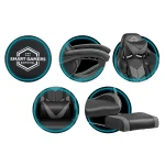 Офісне крісло Sofotel Cerber для геймера чорно-сіре - Зображення 8