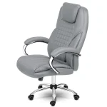 Офісне крісло Sofotel Batory - світло-сіре - Зображення 4