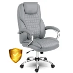 Офісне крісло Sofotel Batory - світло-сіре - Зображення 9