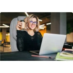 Офісне крісло Sofotel Batory - світло-сіре - Зображення 12