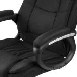 Офісне крісло Sofotel Porto - чорна тканина - Зображення 4