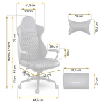 Крісло офісне Sofotel Werona - чорний - 2581 - Зображення 10