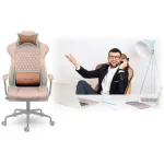 Офісне крісло Sofotel Werona - коричневе - 2582 - Зображення 12