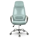 Офісне крісло "Прага" мікросітка - світло-блакитне - Зображення 2