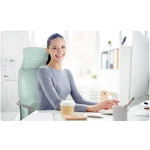 Офісне крісло "Прага" мікросітка - світло-блакитне - Зображення 9