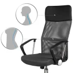 Офісне крісло Sofatel Sydney з мікросітки, темно-сірий - Зображення 6