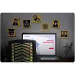 Офісне крісло Sofotel Denar з мікросітки зелене - Зображення 10