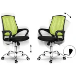 Офісне крісло Sofotel Denar з мікросітки зелене - Зображення 13