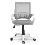 Офісне крісло Sofotel Latok з мікросітки світло-сірий - Зображення 2