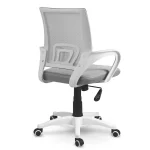 Офісне крісло Sofotel Latok з мікросітки світло-сірий - Зображення 4