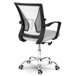 Офісне крісло з мікросітки Sofatel Gontia сіре - Зображення 4