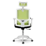 Офісне крісло Sofotel Rotar з мікросітки зелене - Зображення 7