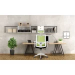 Офісне крісло Sofotel Rotar з мікросітки зелене - Зображення 9