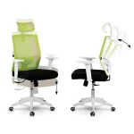 Офісне крісло Sofotel Rotar з мікросітки зелене - Зображення 14