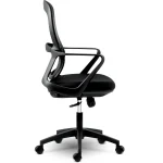 Офісне крісло Sofotel Haga з мікросітки чорне - Зображення 3