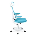 Офісне крісло Sofotel Formax синє з мікросітки - Зображення 5