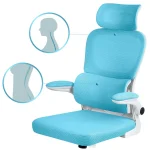 Офісне крісло Sofotel Formax синє з мікросітки - Зображення 11