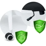 Офісне крісло Sofotel Formax з мікросітки, чорне - Зображення 14