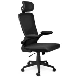 Офісне крісло Sofotel Brass з мікросітки чорне - Зображення 3