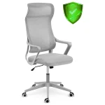 Офісне крісло Sofotel Labi з мікросітки сіре - Зображення 2