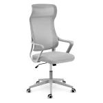 Офісне крісло Sofotel Labi з мікросітки сіре - Зображення 6
