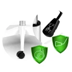 Офісне крісло Sofotel Wizo з мікросітки біло-рожеве - Зображення 14