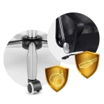 Офісне крісло Sofatel Tamar з мікросітки чорне - Зображення 16