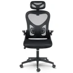 Офісне крісло Sofotel Todden з мікросітки, чорне - Зображення 3