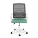 Офісне крісло Sofotel Corta з мікросітки, сіро-зелене - Зображення 2