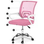 Офісне крісло Sofotel Emeri з мікросітки - Зображення 12