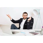 Офісне крісло з мікросітки Sofotel Sorti - Зображення 11