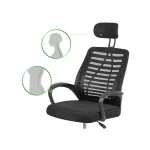 Офісне крісло Sofotel Bristi з мікросітки - Зображення 14