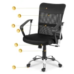 Офісне крісло Sofotel Vensi з мікросітки - Зображення 12