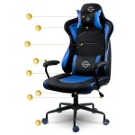 Геймерське крісло Sofotel Yasuo - синє - 2591 - Зображення 6