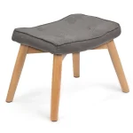 Крісло Sofatel Norse сіре з підніжкою - Зображення 5