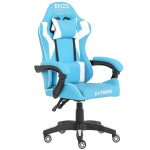 Ігрове крісло Gamer Extreme ENZO Blue White Стиль та комфорт для професіоналів геймінгу