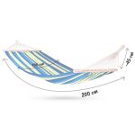 Гамак садовий 200 x 100 см Bahama Single 1-осібний - Ваш зелений оазис спокою - Зображення 7